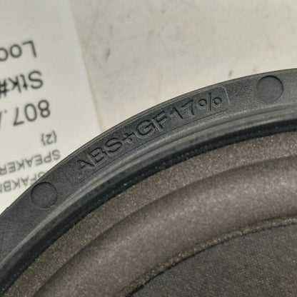 Alfa Romeo Stelvio Speaker Left Driver Rear  2018 2019 2020 2021