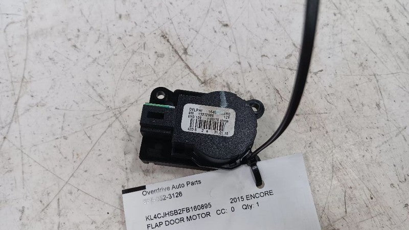 Buick Encore Flap Door Motor Heater AC Door Actuator  2013 2014 2015 2