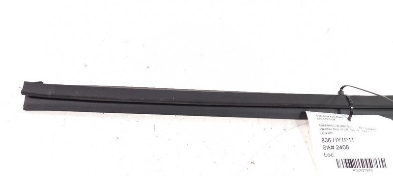 Hyundai Sonata Left Rear Interior Window Weather Strip 2011 2012 2013 