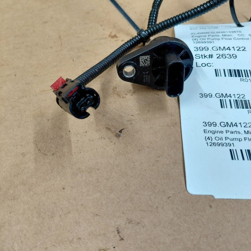 Buick Encore GX Engine Oil Pump Flow Control Solenoid Valve Wire {1269