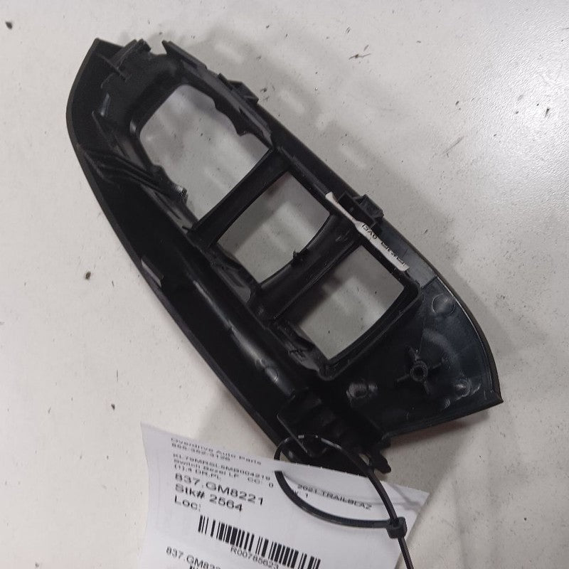 Chevy Trailblazer Window Switch Bezel Trim Left Front 2021 2022 2023 O