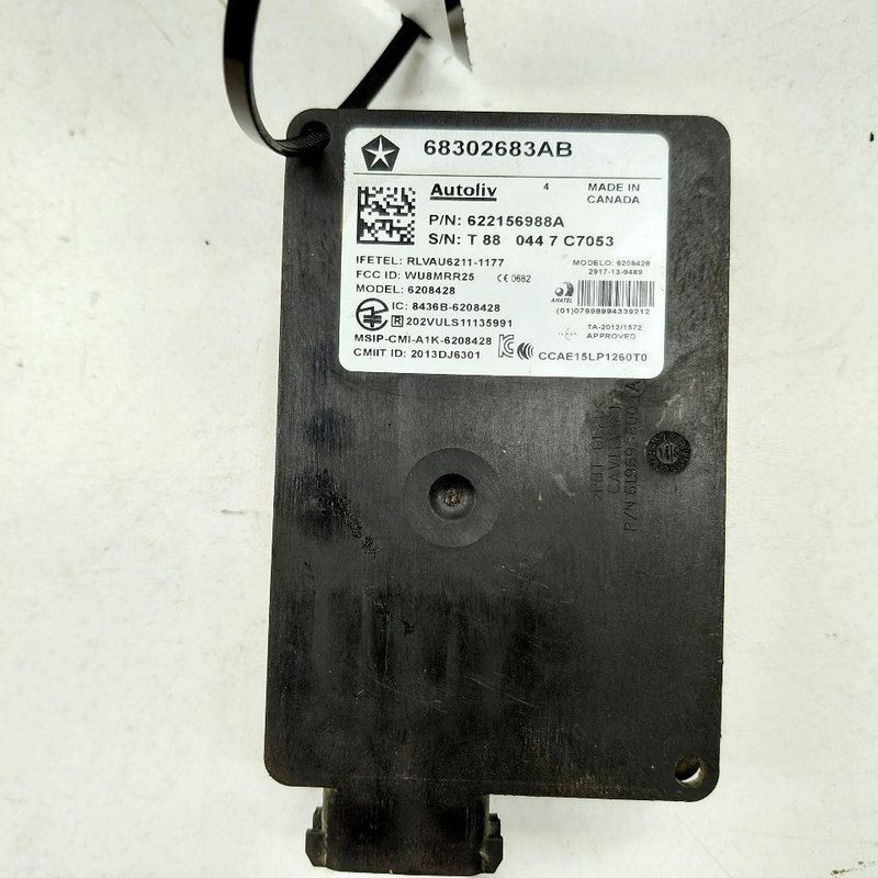 68302683AB Driver Assist Blind Spot Alert Control Module Fits 17-18 Jeep Cherokee