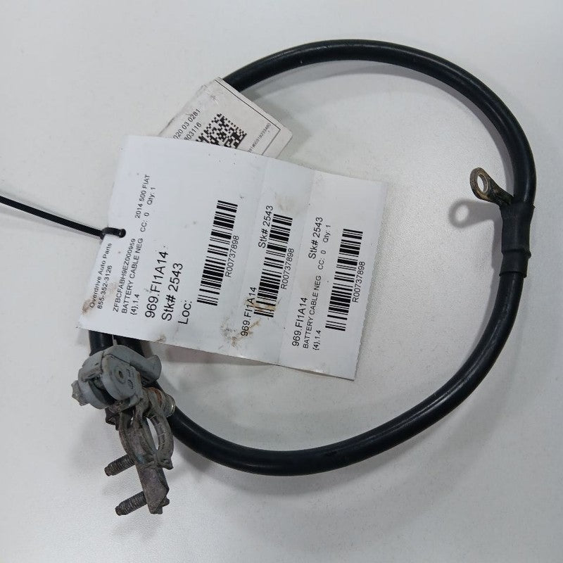 Fiat 500 Negative Battery Cable  2014 2015 2016 OEM