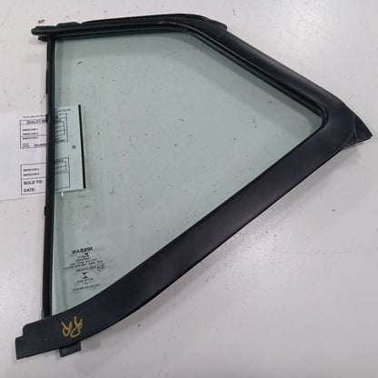 Passenger Right Rear Door Vent Window Glass 18-23 Nissan Kicks  OEM