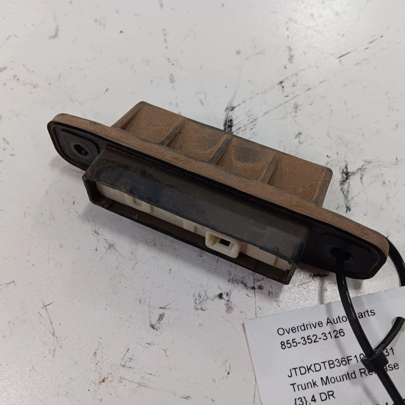 Toyota Prius C Trunk Release Open Button  2017 2016 2015 2014 2013