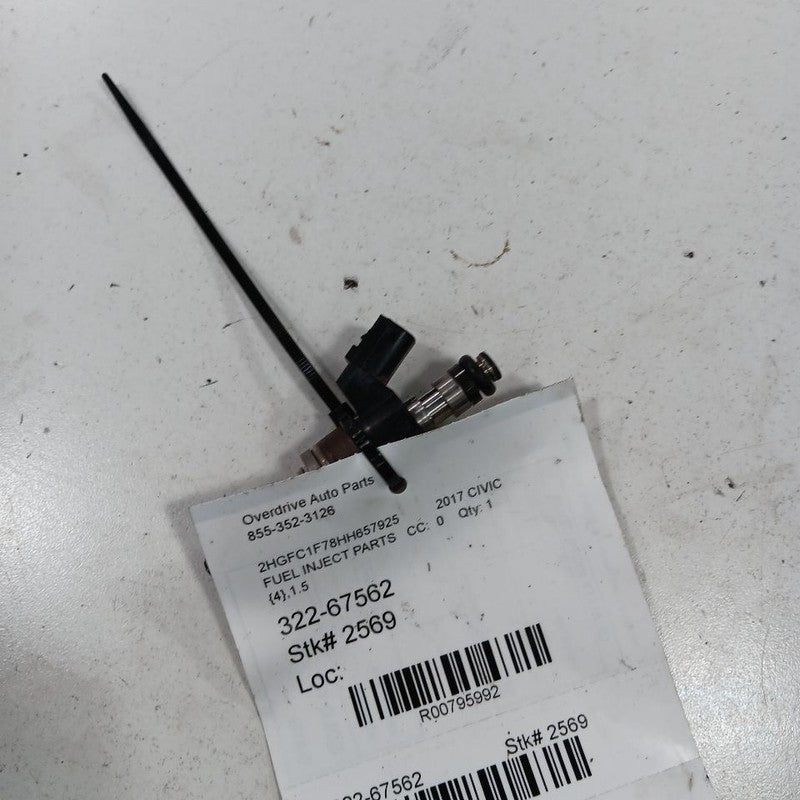1601059B305 Fuel Injection Injector Parts 1.5L Turbo Fits 16-21 Honda Civic