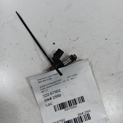 1601059B305 Fuel Injection Injector Parts 1.5L Turbo Fits 16-21 Honda Civic