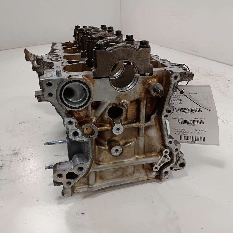 Bare Engine Cylinder Block Prius C VIN B3 7th And 8th Digit 12-19 Priu