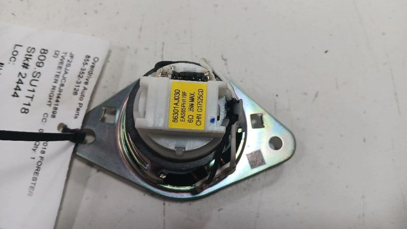 Subaru Forester Tweeter Right Passenger Tweeter Speaker  2017 2018 OEM