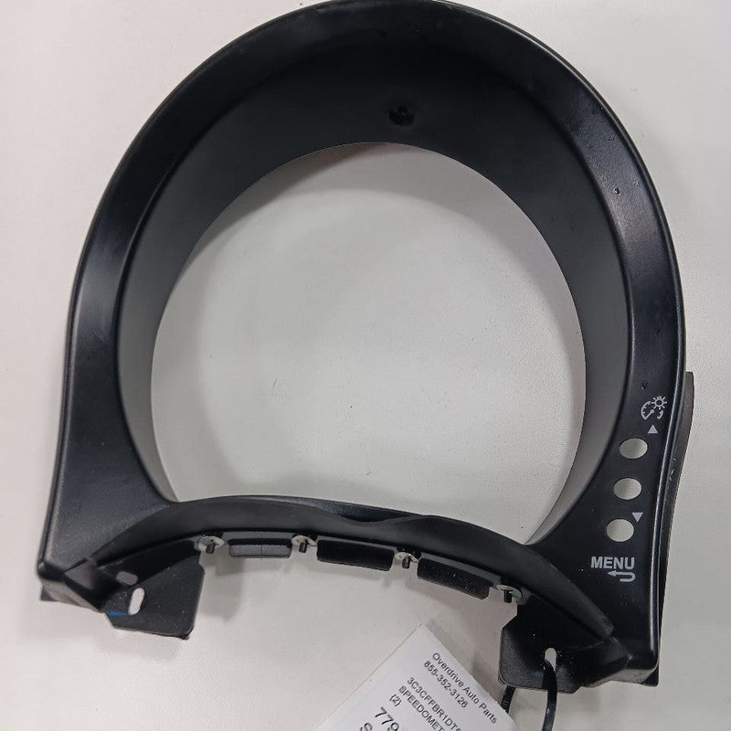 Fiat 500 Speedometer Bezel Dash Surround Trim  2012 2013 2014 2015 OEM