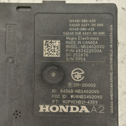 Honda HR-V Rear Radar Unit {8S4103W0A21} 2026 2025 2024 2023