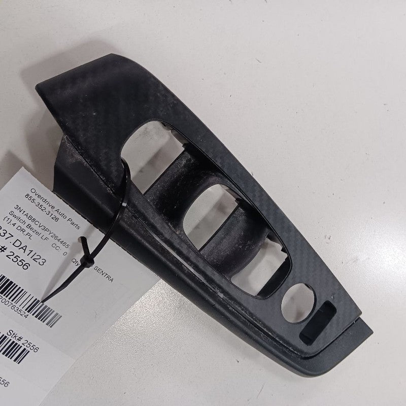 Nissan Sentra Window Switch Bezel Trim Left Front 2023 2022 2021 2020 