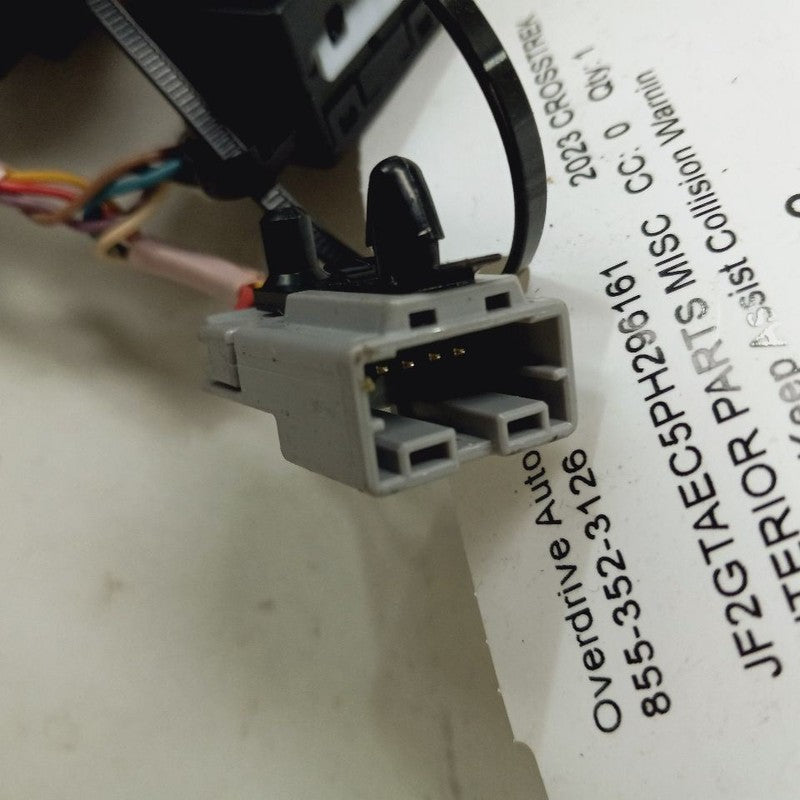 Subaru Crosstrek Lane Keep Assist Collision Warning Switches 2023 2022