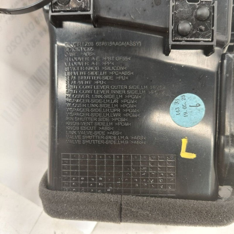 Nissan Murano Dash Air Vent Left Driver  2020 2021 2022 2023