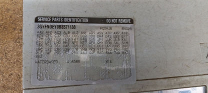 20915888 Driver Left Quarter Glass Window Anti-theft Opt UA6 Fits 10-16 SRX
