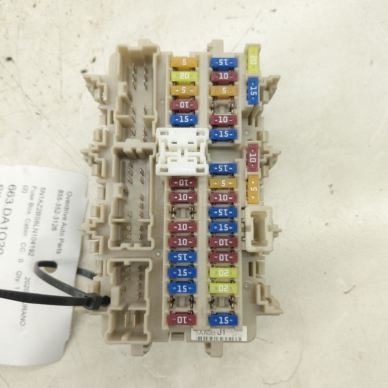 Nissan Murano Cabin Fuse Box Interior Inner Under Dash  2020 2021 2022
