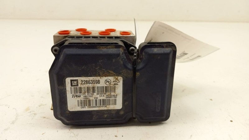 Anti-Lock Brake Assembly ABS Pump VIN 1 4th Digit Limited 13-16 Chevy Malibu