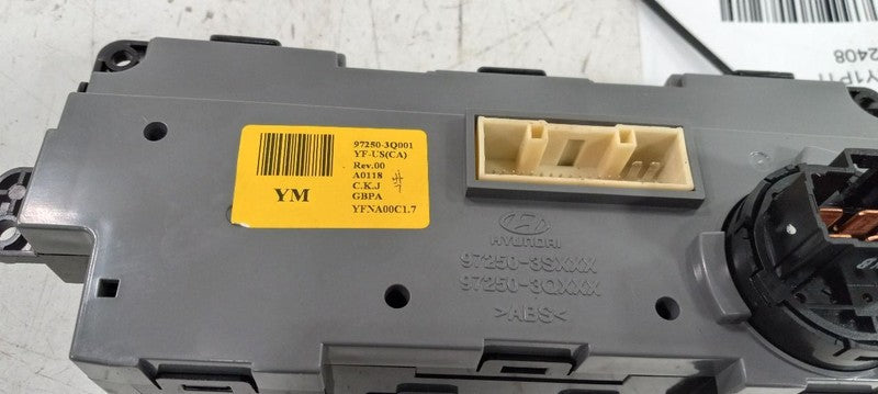 Hyundai Sonata Temp Temperature Control Bezel Surround Dash Trim 2011 