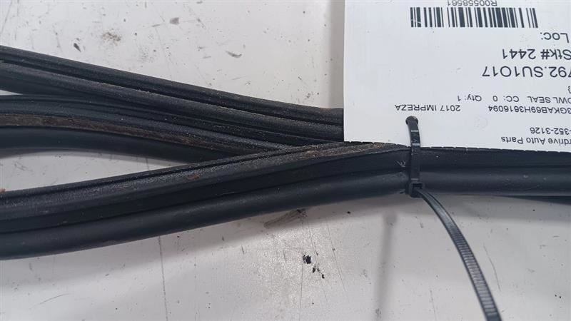 Subaru Impreza Cowl Vent Panel Hood Rubber Seal  2017 2018 2019 2020 2