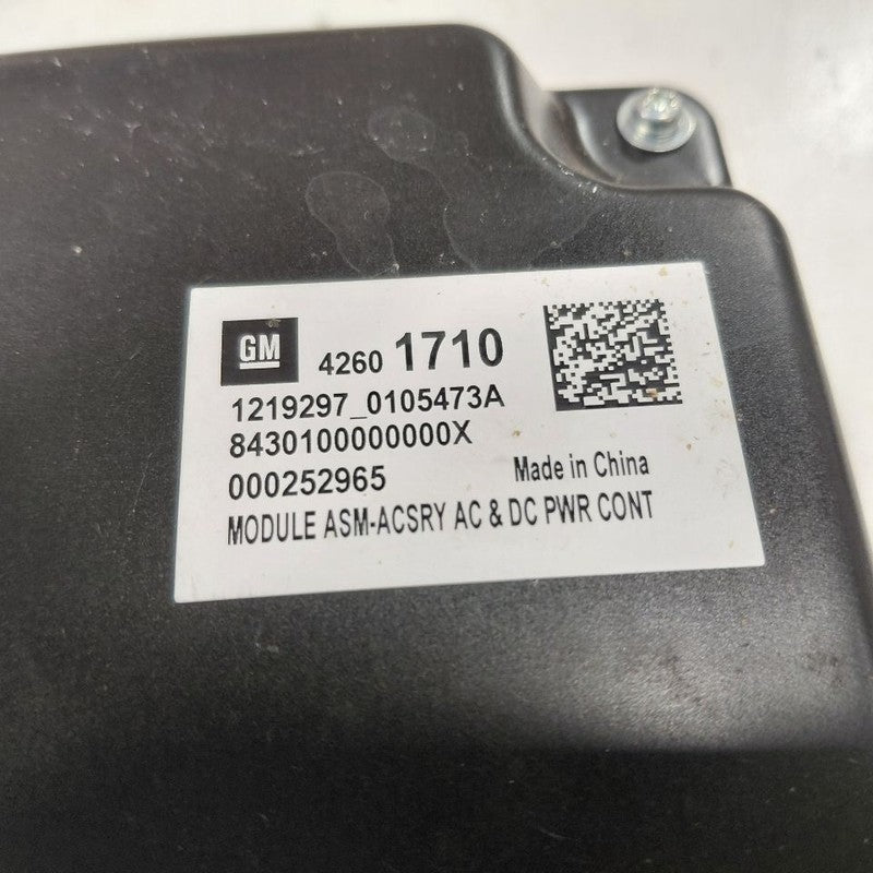Chevy Trailblazer DC Power Inverter Module {42601710} 2021 2022 2023 O