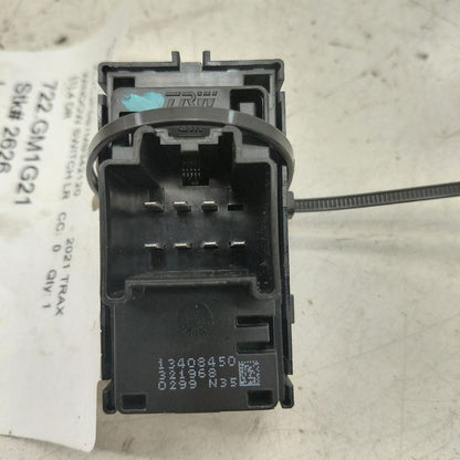 Chevy Trax Window Switch Power Left Driver Rear  2022 2021