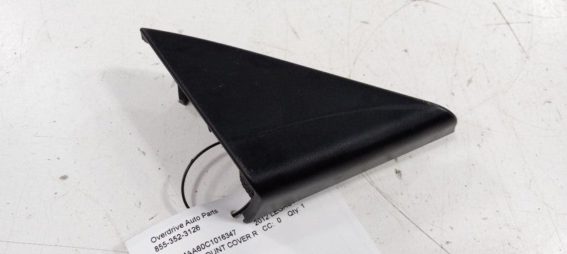 Subaru Legacy Mirror Mount Cover Door Trim Right Passenger 2010 2011 2