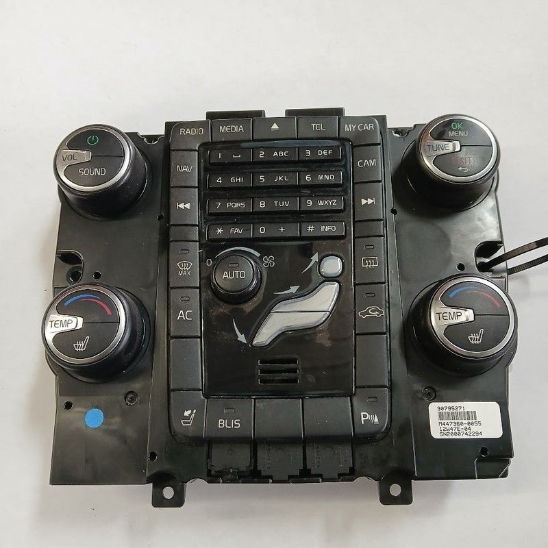 Audio Equipment Radio S60 Control Panel Fits 11-13 Volvo 60 Series