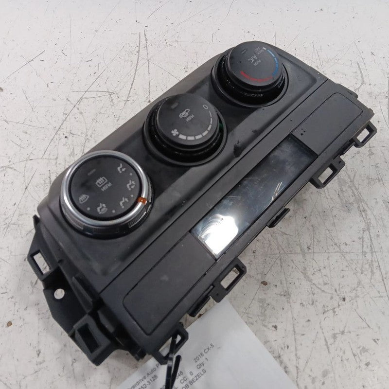 Manual Temp Control Heat Heater AC Switch MISSING 2 KNOB BEZELS 16 Maz