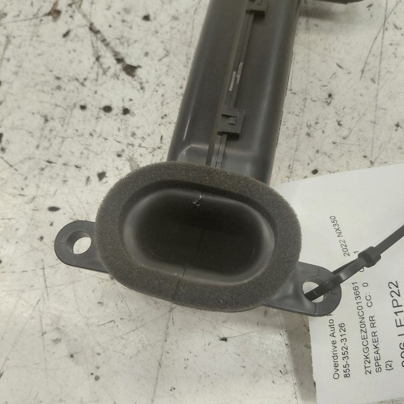 Lexus NX350 Speaker Right Passenger Rear  2022 2023 2024 2025