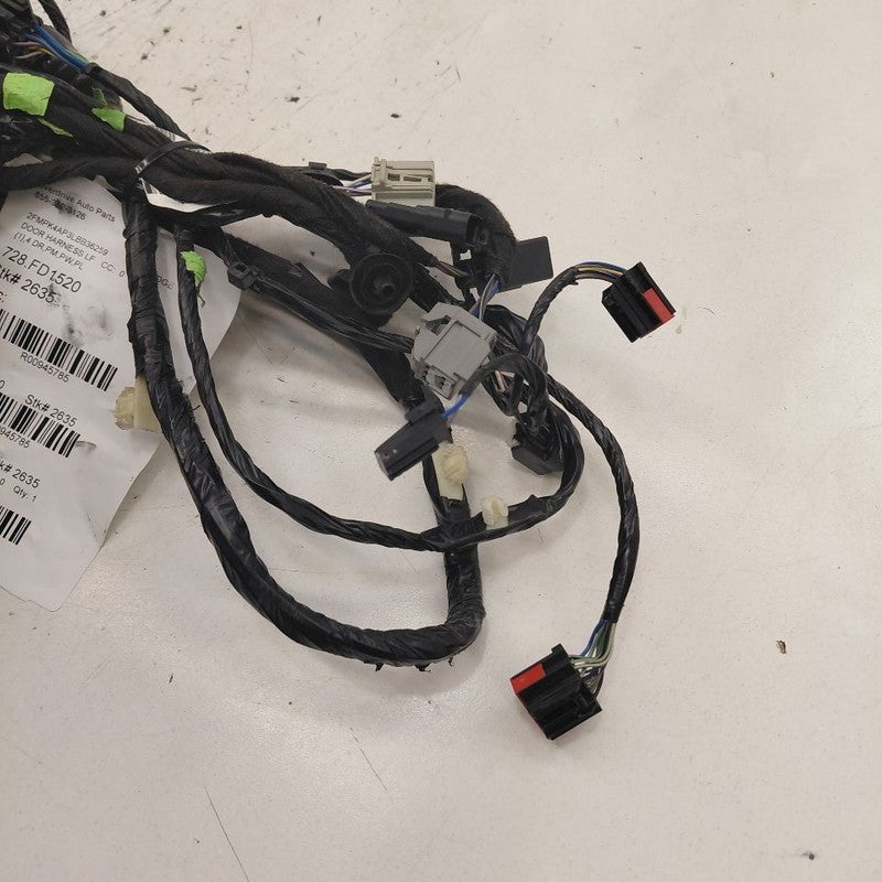Ford Edge Door Harness Wire Wiring Left Driver Front  2019 2020 2021 2