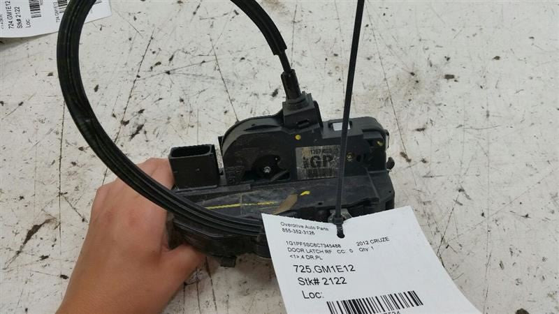 Chevy Cruze Door Latch Lock Right Passenger Front 2012 2013 2014 2015 2016