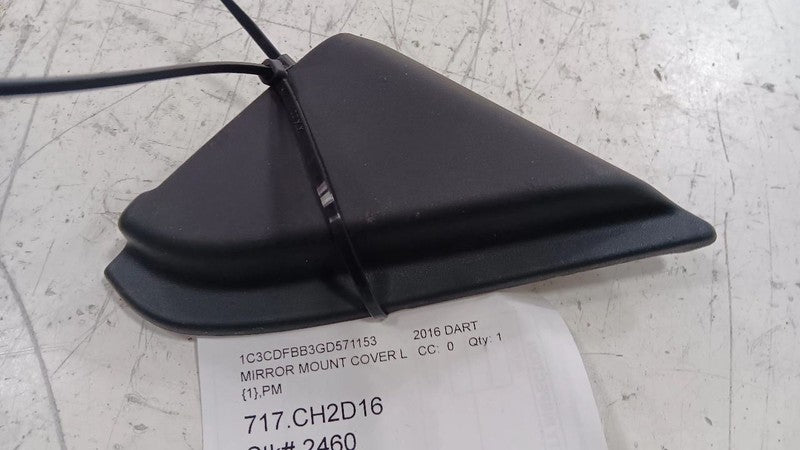 Dodge Dart Mirror Mount Cover Door Trim Left Driver  2013 2014 2015 2016