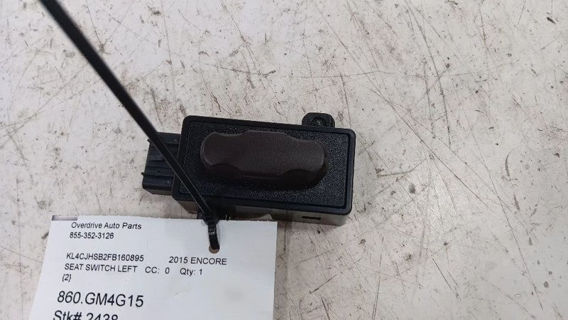 Buick Encore Seat Switch Left Driver Power Seat Control  2013 2014 2015 2016