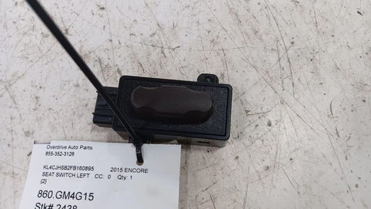 Buick Encore Seat Switch Left Driver Power Seat Control  2013 2014 2015 2016