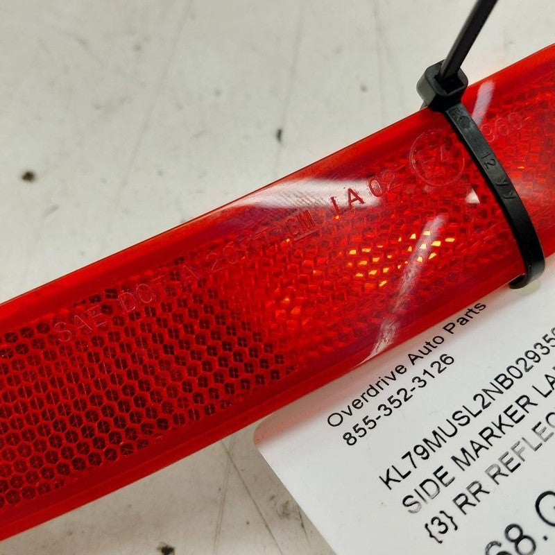 Chevy Trailblazer Passenger Right Rear Marker Reflector  2023 2022 202