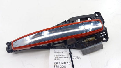 Chevy Sonic Door Handle Right Front Passenger Exterior Outside Outer 2015