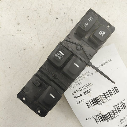 Driver Front Door Lock And Window Master Switch 12-17 Hyundai Veloster