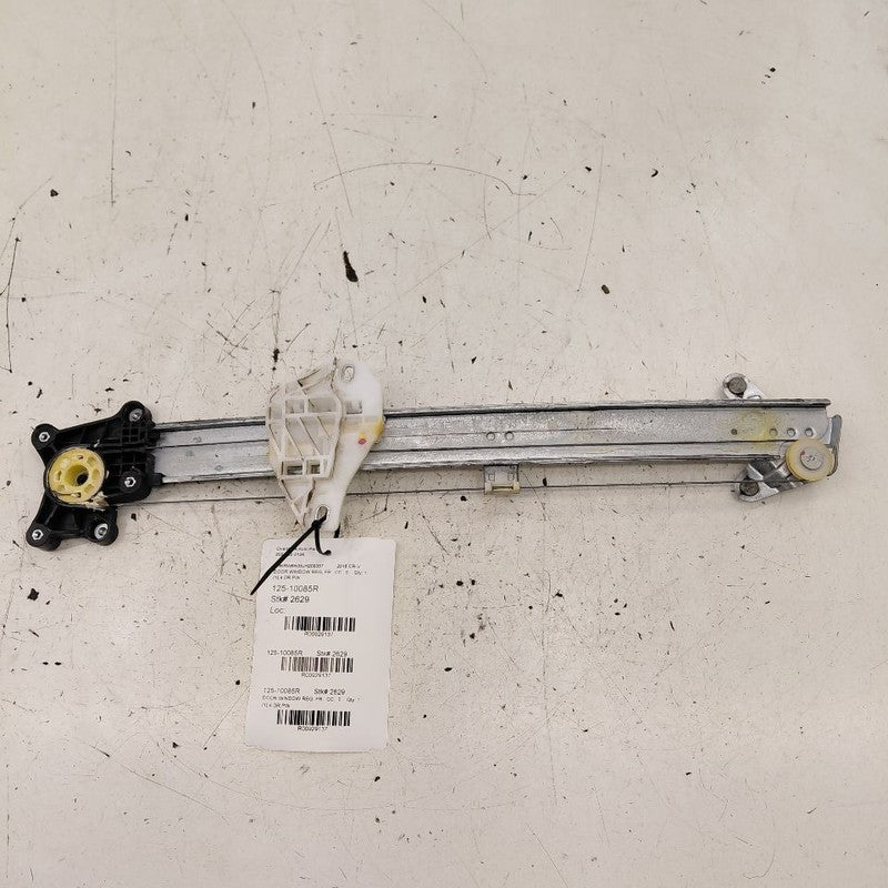 Passenger Front Window Regulator Track  Down Only LX Fits 17-22 Honda 