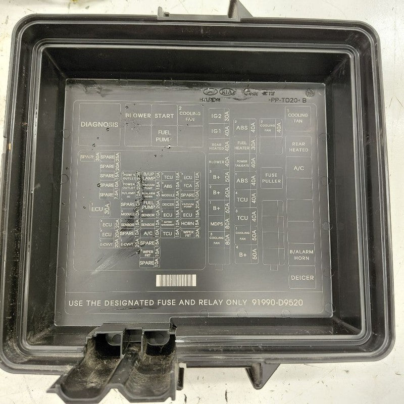 Fuse Box Engine Conventional Ignition Fits 20-22 Kia Sportage