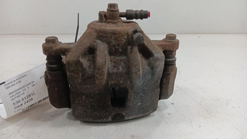Driver Left Front Brake Caliper Hatchback Assembly Fits 13-17 ELANTRA 
