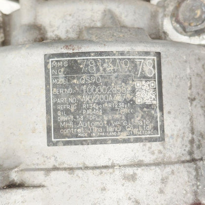 Air Conditioning AC Compressor Fits 09-20 Mitsubishi Outlander