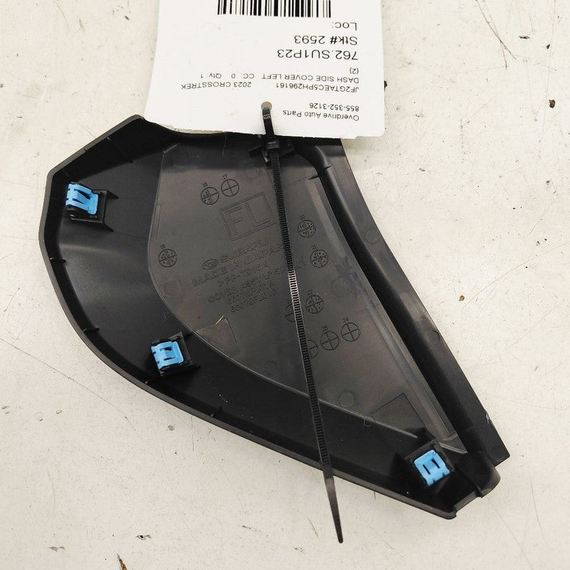 Subaru Crosstrek Dash Side Cover Left Driver Trim Panel  2023 2022 202