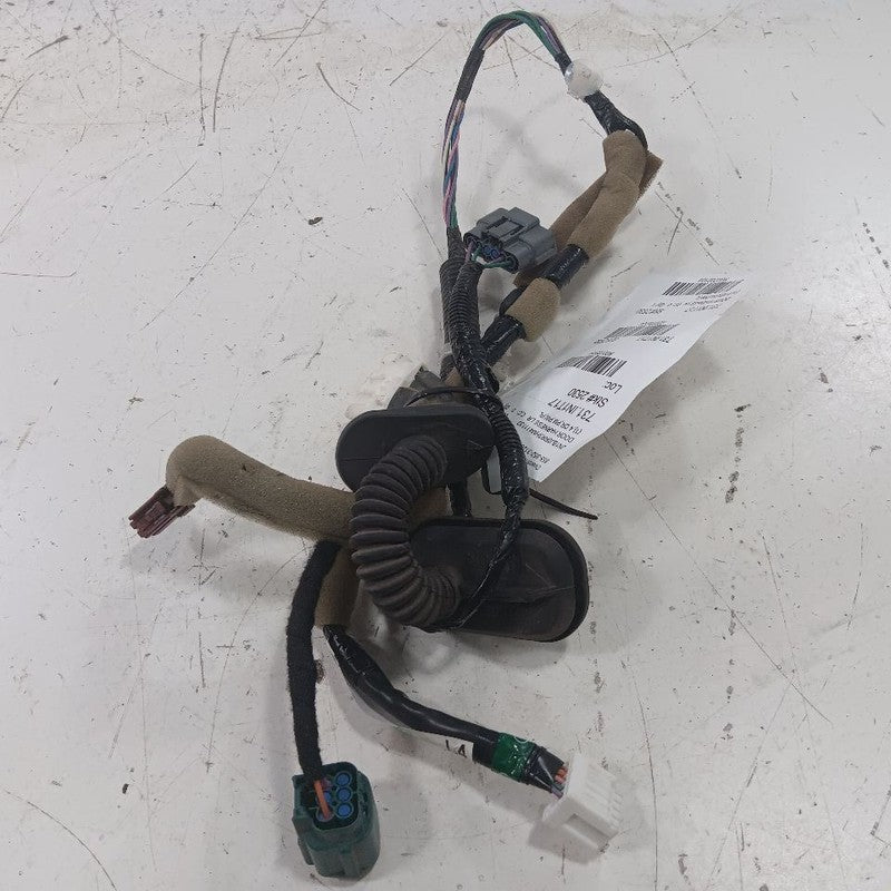 INFINITI QX50 Door Harness Wire Wiring Left Driver Rear  2017 2016 201