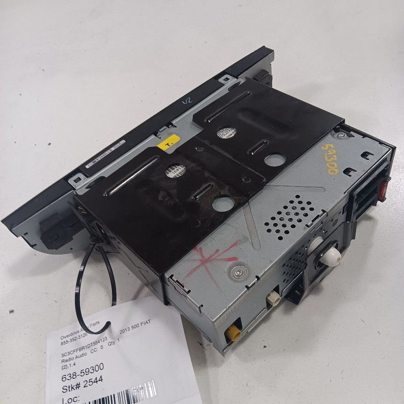 Audio Equipment Radio 2 Door AM-FM-CD-MP3 Fits 12-17 FIAT 500