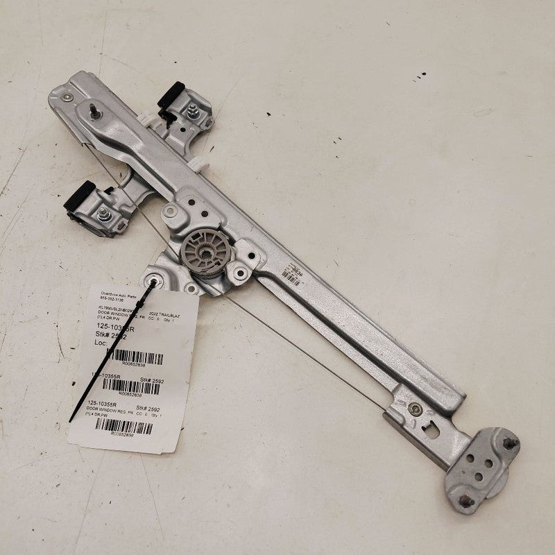 Passenger Right Front Window Regulator Track Fits 21-25 Chevy Trailbla