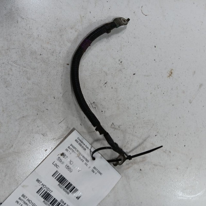 Honda Civic Battery Cable  2018 2017 2016 OEM