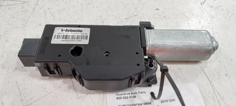 Infiniti Q50 Electric Power Sun Moon Roof Glass Motor 2014 2015 2016 O