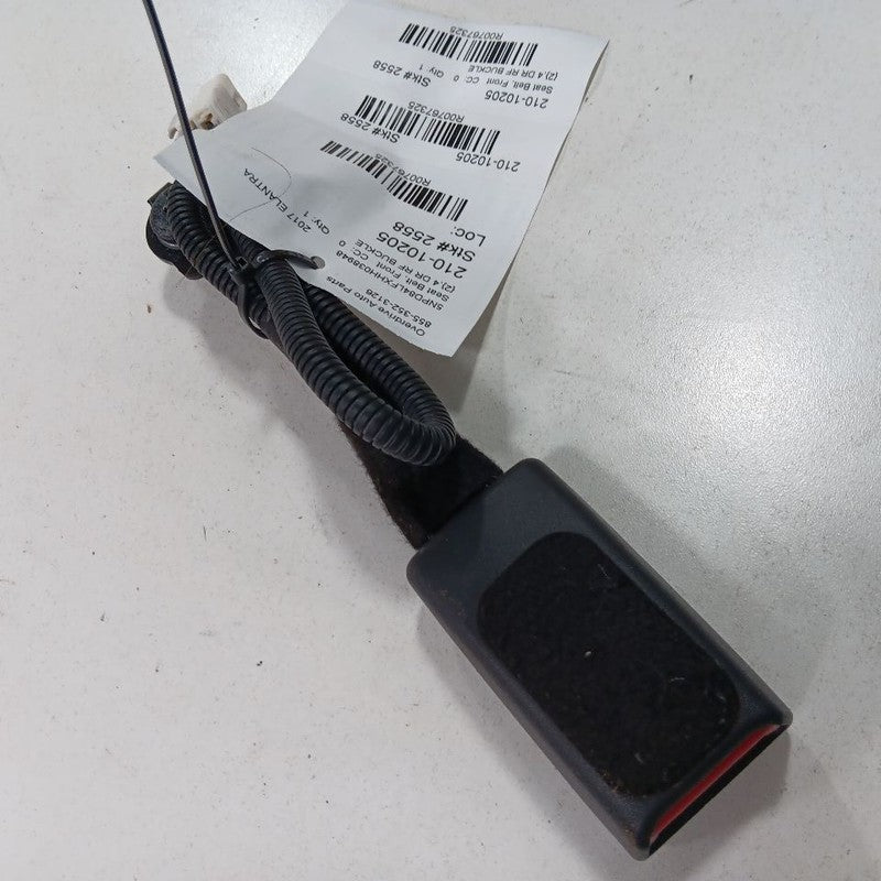 88840F3000TRY Passenger Right Front Seat Belt Buckle Sedan US Built 17-20 Hyundai Elantra