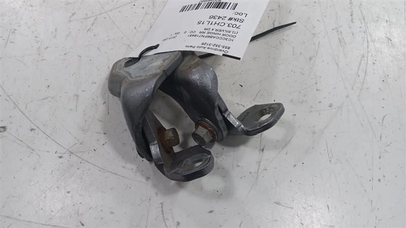 Chrysler 200 Door Hinge Set Right Rear Passenger  2015 2016 2017 OEM
