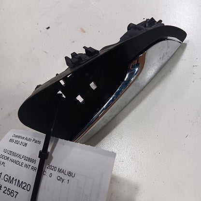 Chevy Malibu Door Handle Right Passenger Rear Interior Inside 2019 202
